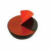 Vestil ROUNDED RUBBER DOME BUMPERS 1.25X1.25 IN, PK25 RDB-125